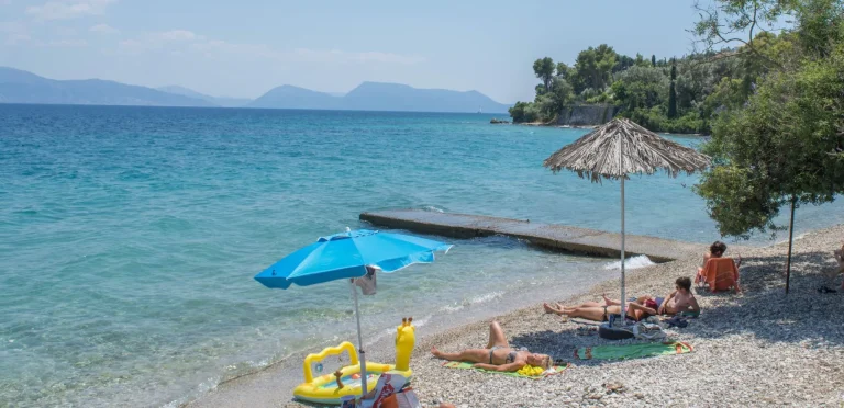 Beach 2nd of Villa Rocca in Nikiana, Lefkada