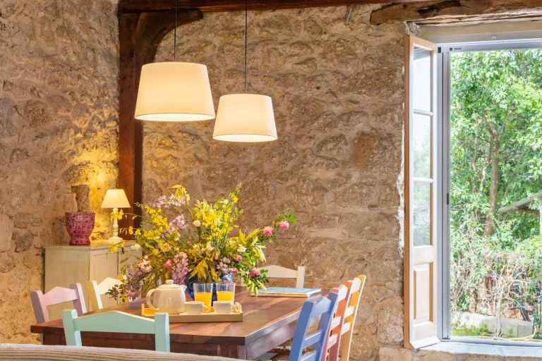 Dining Room of Villa Rocca in Nikiana, Lefkada (second aspect)